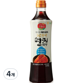 아름찬 국산 멸치액젓, 1kg, 4개