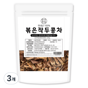 순수한집 볶은 작두콩, 250g, 1개입, 3개