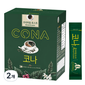 CONA 프리미엄 로스트 아메리카노 원두커피믹스, 1.6g, 30개입, 2개