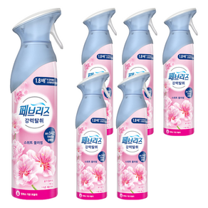 페브리즈 에어 실내 탈취제 스위트 블러썸 본품, 165g, 6개