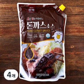 한맥 돈까스 소스, 2kg, 4개