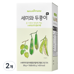 남유네 세미와 두콩이 UP 액상차 15p, 450g