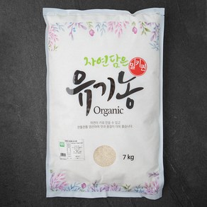 푸른들판 자연담은 유기농 밀키퀸 백미, 상등급, 7kg, 1개