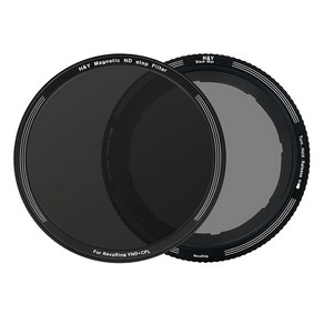 에이치앤와이 레보링 1/4 블랙미스트 + ND8 클립온필터 67-82mm, 1개