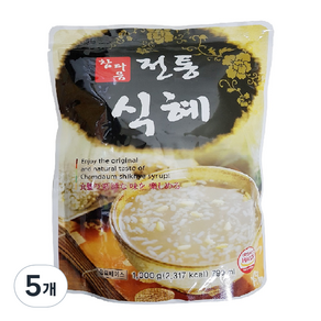 파낙스 참다음 전통식혜, 790ml, 5개