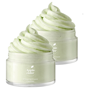 [비건뷰티] 아리얼 애플사이다 휘핑 크림 클렌저, 2개, 100ml