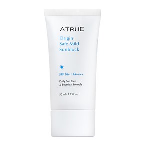 에이트루 오리진 세이프 마일드 선블록 SPF50+ PA++++, 50ml, 1개