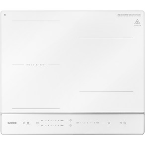 쿠쿠 인덕션 레인지 3구 화이트, CIR-E301FAW, 빌트인