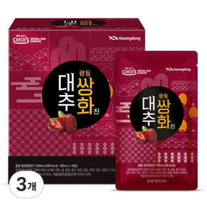 광동 대추 쌍화진 10p, 1L, 3개