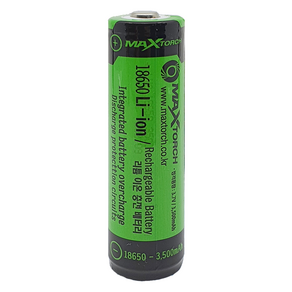 맥스토치 리튬이온 충전배터리 MTBT 18650-3500mAH, 1개입, 1개