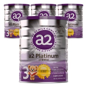 에이투밀크 뉴오리진 a2플래티넘 단백질 분유 3단계, 900g, 4개