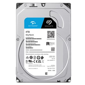 씨게이트 SkyHawk CCTV용 HDD, ST4000VX016, 4096GB