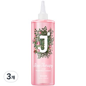 제이숲 단백질 워터 로즈테라피 트리트먼트, 500ml, 3개