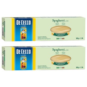 데체코 유기농 스파게티, 500g, 2개