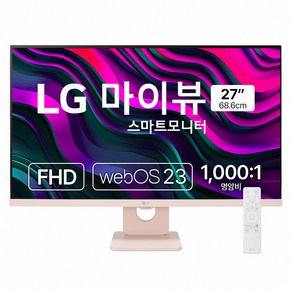 LG전자 FHD MyView 스마트 모니터, 68.6cm, 27SR50FP