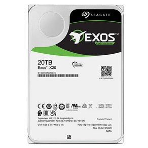 씨게이트 Exos X20 HDD