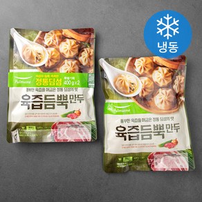 풀무원 생가득 육즙듬뿍만두 (냉동), 400g, 2개