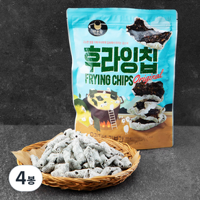 후라잉칩 오리지널 김부각, 100g, 4봉