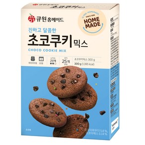 큐원 홈메이드 초코쿠키 믹스, 300g, 1개