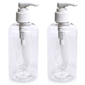 화장품 로션펌프 R용기 공병 300ml BK-3, 2개