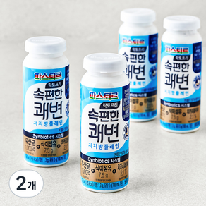 파스퇴르 속편한 쾌변 저지방 플레인 요구르트 4입, 600ml, 2개