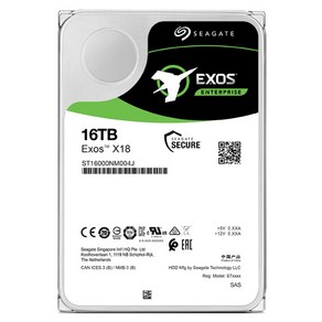 씨게이트 Exos X18 HDD SAS 7200RPM 256M