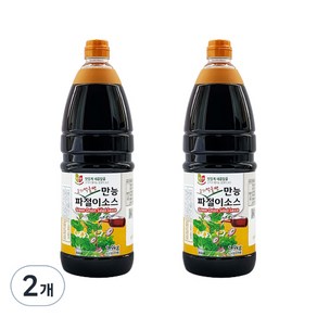 첫맛 만능 파절이 소스, 1.9L, 1.9kg, 2개