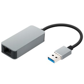 Coms 2.5G USB 3.0 to 기가비트 이더넷 어댑터 노트북용, JA011, 1개