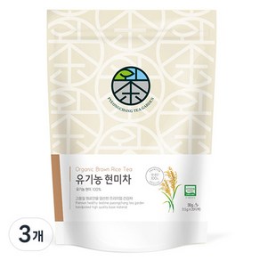 평창다원 유기농 현미차 삼각티백, 1.5g, 20개입, 3개