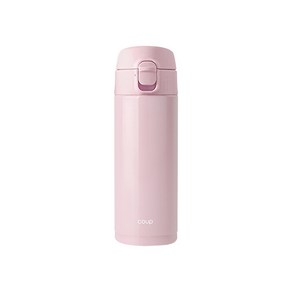 COUP 스테인레스 원터치 텀블러, 핑크, 350ml, 1개