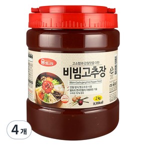 움트리 비빔 고추장, 2kg, 4개