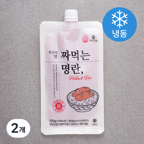 부산의 맛 짜먹는 명란 (냉동), 150g, 2개