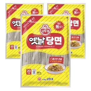 오뚜기 옛날 당면, 500g, 3개