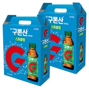 해태htb 구론산 스파클링 오리지날액 음료 선물세트, 150ml, 40개