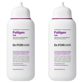 닥터포헤어 폴리젠 실크 단백질 손상모 트리트먼트, 2개, 300ml