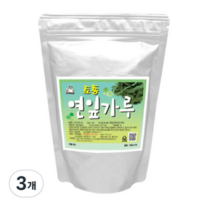 백장생 연잎가루, 3개, 300g