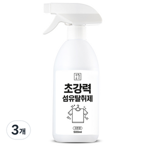 생활공식 초강력 탈취 오리지널 섬유탈취제, 500ml, 3개