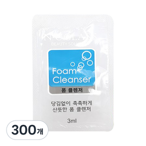 엔유클라스 폼 클렌저, 300개, 3ml