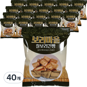 보리마을 금풍제과 찰보리 건빵, 30g, 40개