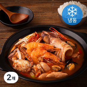 바다자리 매콤시원한 해물탕 (냉동), 650g, 2개