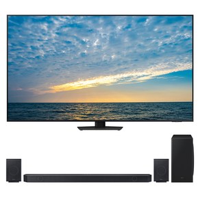 삼성전자 4K UHD Neo QLED TV + 사운드바 세트, 163cm(65인치), KQ65QND83BFXKR, 스탠드형 X HW-930D (사운드바), 방문설치