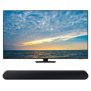 삼성전자 4K UHD Neo QLED TV + 사운드바 세트, 189cm(75인치), KQ75QND83BFXKR, 스탠드형 X HW-S60D (사운드바), 방문설치