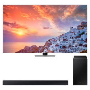 삼성전자 4K UHD Neo QLED TV + 사운드바 세트, 214cm(85인치), KQ85QND90AFXKR, 스탠드형 X HW-C450 (사운드바), 방문설치