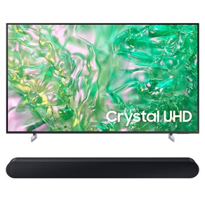 삼성전자 4K UHD Cystal TV + 사운드바 세트, 163cm(65인치), KU65UD8000FXKR, 스탠드형 X HW-S60D (사운드바), 방문설치