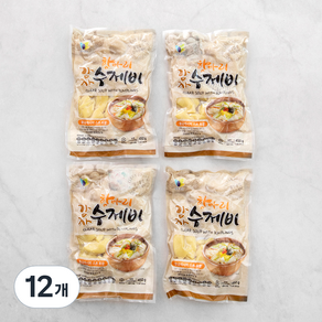 삼호농산 항아리 감자 수제비, 450g, 12개