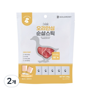 골드로니 반려동물 그대로 순살스틱 스틱형 30p