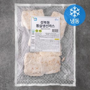 바른웰 성북동 통살 생선까스 10개입 (냉동), 600g, 1개