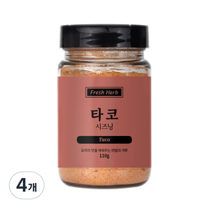 신선약초 타코 시즈닝, 110g, 4개