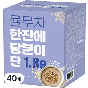 알티스트 한잔에 당분이 단 1.8g 율무차, 15g, 10개입, 4개