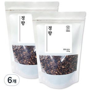 헬로우그린 정향, 300g, 6개